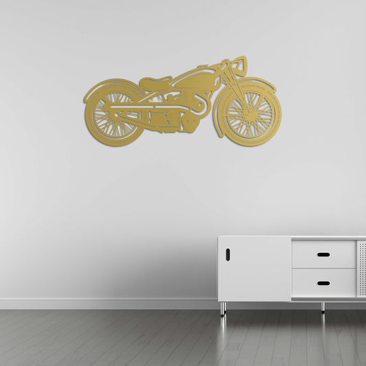 Chrome Classics | Retro Motorcycle Metal Wall Tribute