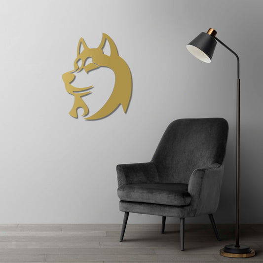 Northern Soul – Husky Metal Wall Sculpture