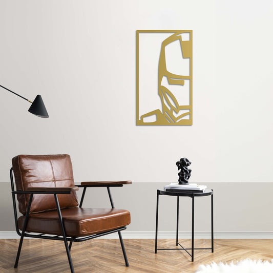 Legendary Warrior Armor Metal Wall Decor | Bold Decorative Sculpture