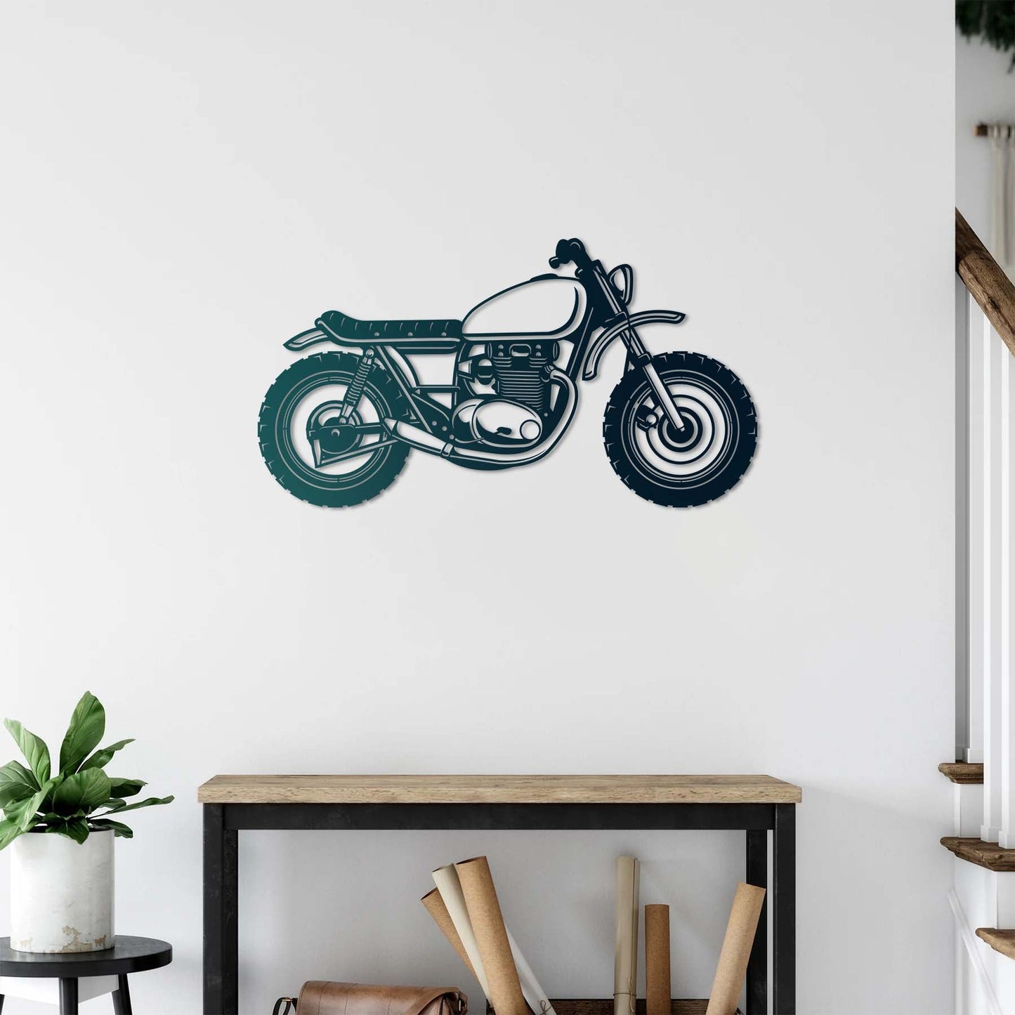 Ride the Rush | Motocross Metal Wall Art for Adrenaline Lovers