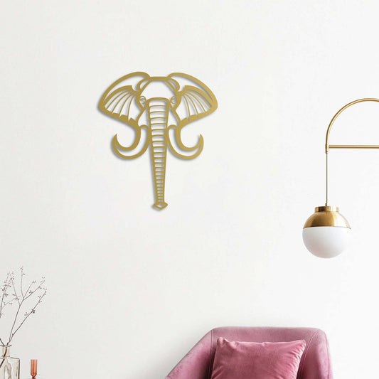 Grace of Giants | Majestic Elephant Metal Wall Sculpture