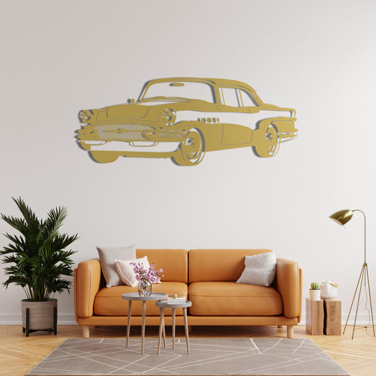 American Muscle Glory: Classic Legend Metal Wall Art