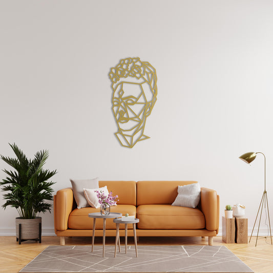 Frida Kahlo – Strength in Sensitivity Metal Wall Decor | Artistic Tribute Piece