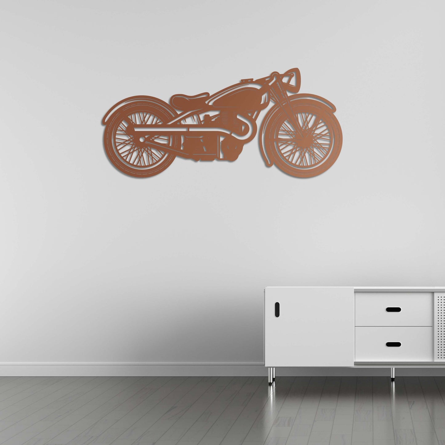 Chrome Classics | Retro Motorcycle Metal Wall Tribute