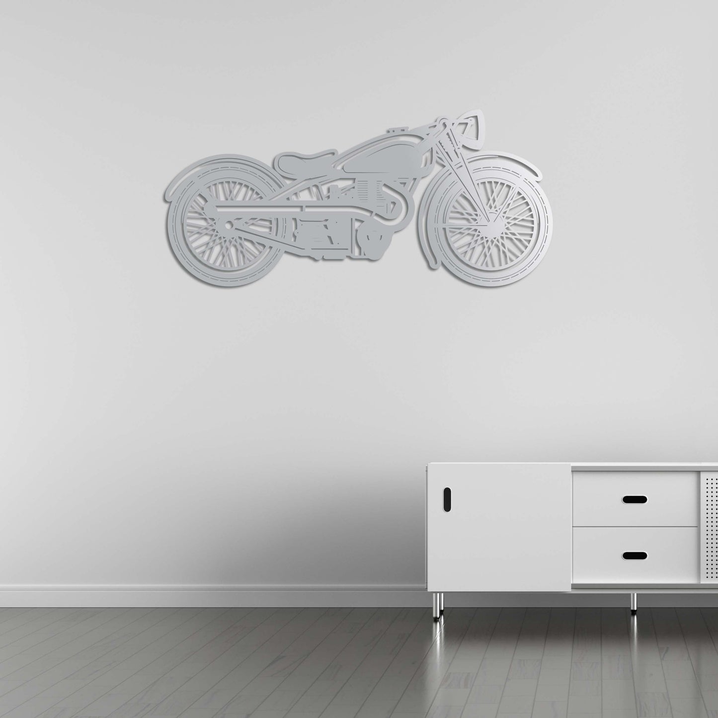 Chrome Classics | Retro Motorcycle Metal Wall Tribute