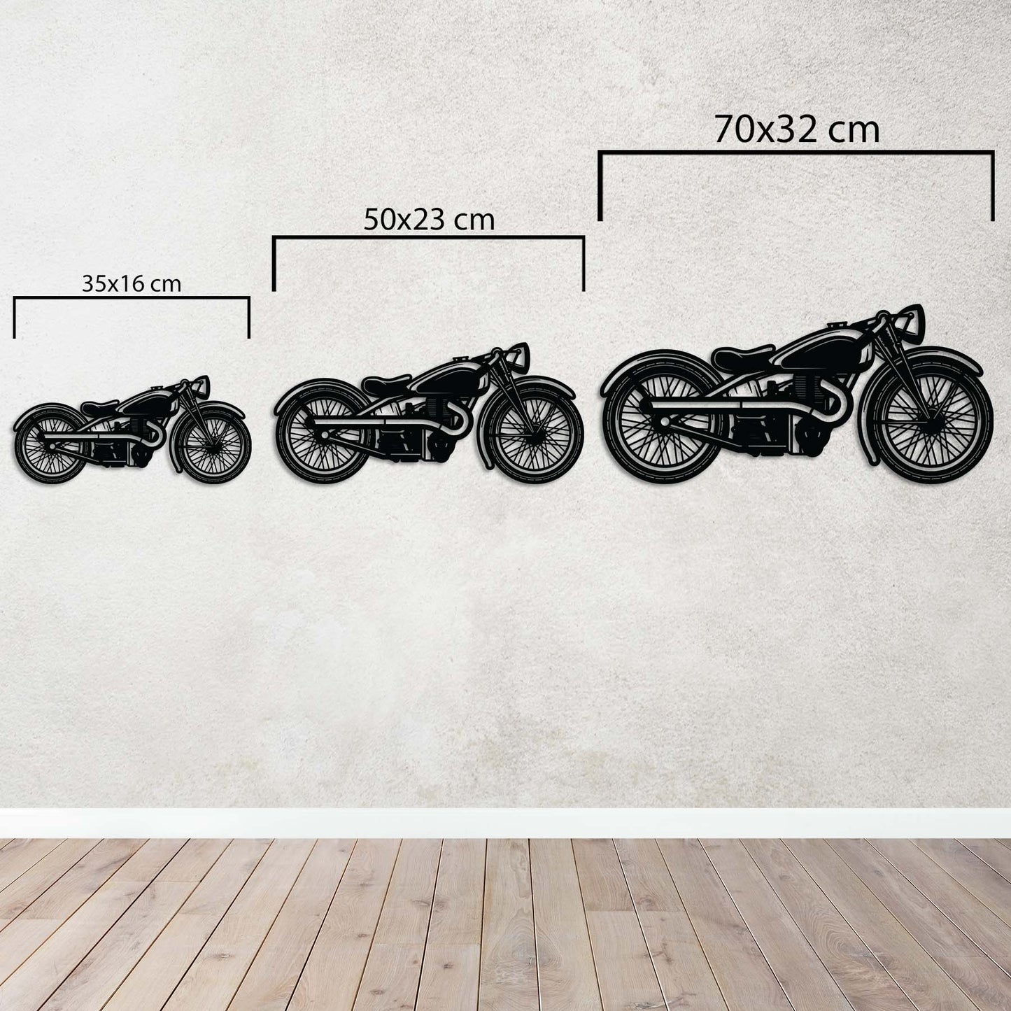 Chrome Classics | Retro Motorcycle Metal Wall Tribute