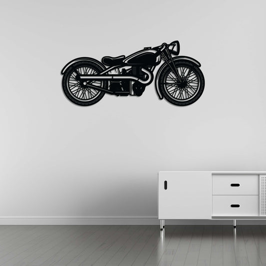 Chrome Classics | Retro Motorcycle Metal Wall Tribute