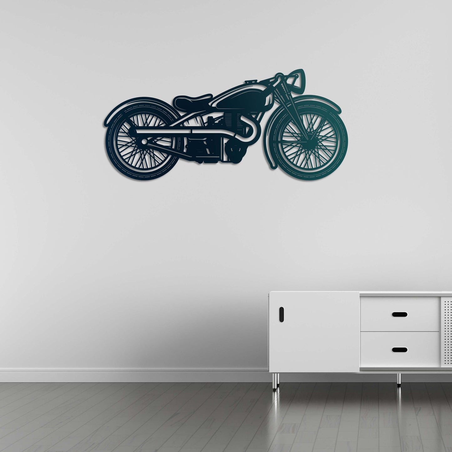 Chrome Classics | Retro Motorcycle Metal Wall Tribute
