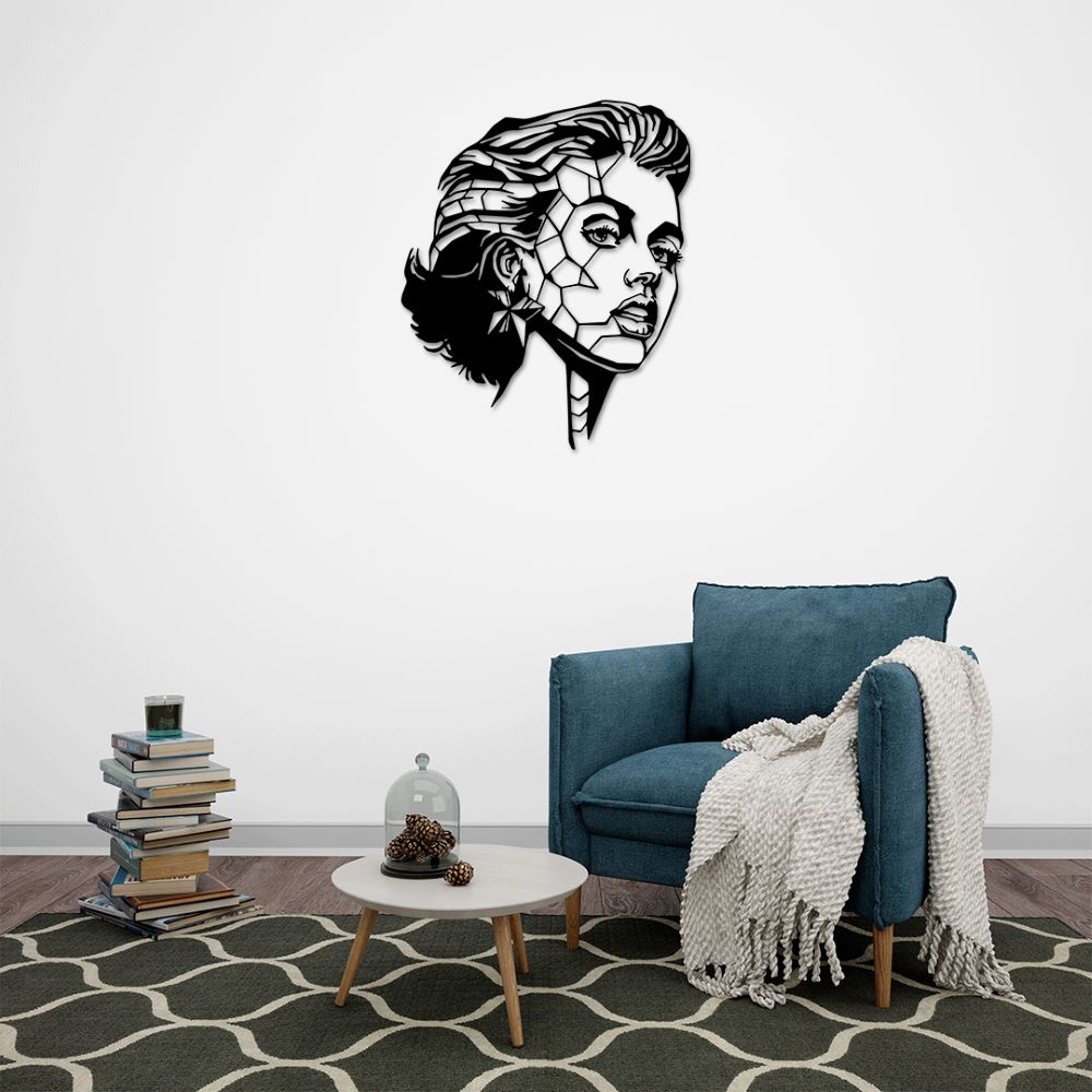 Fragments of Grace Metal Wall Decor | Abstract Modern Art Sculpture