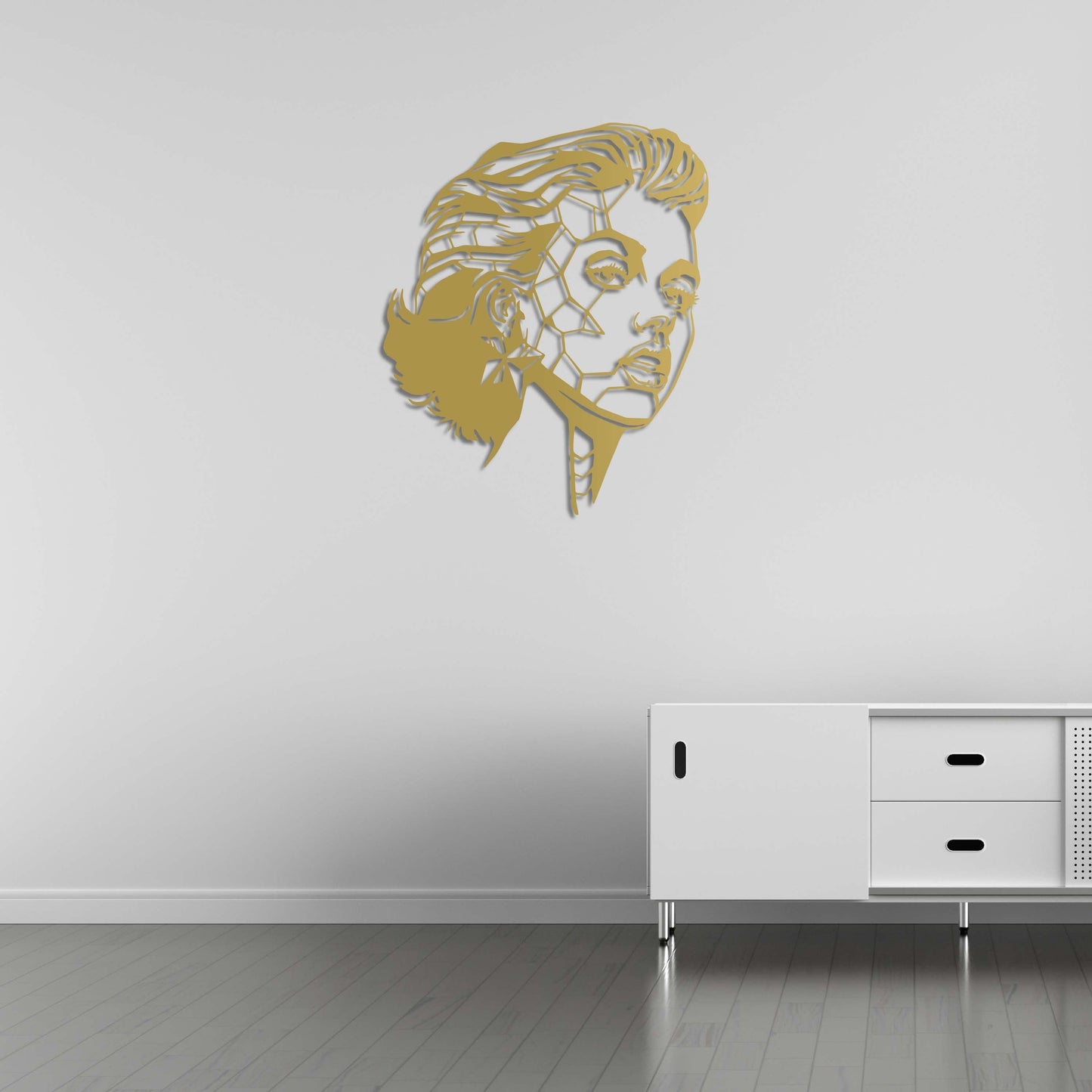 Fragments of Grace Metal Wall Decor | Abstract Modern Art Sculpture