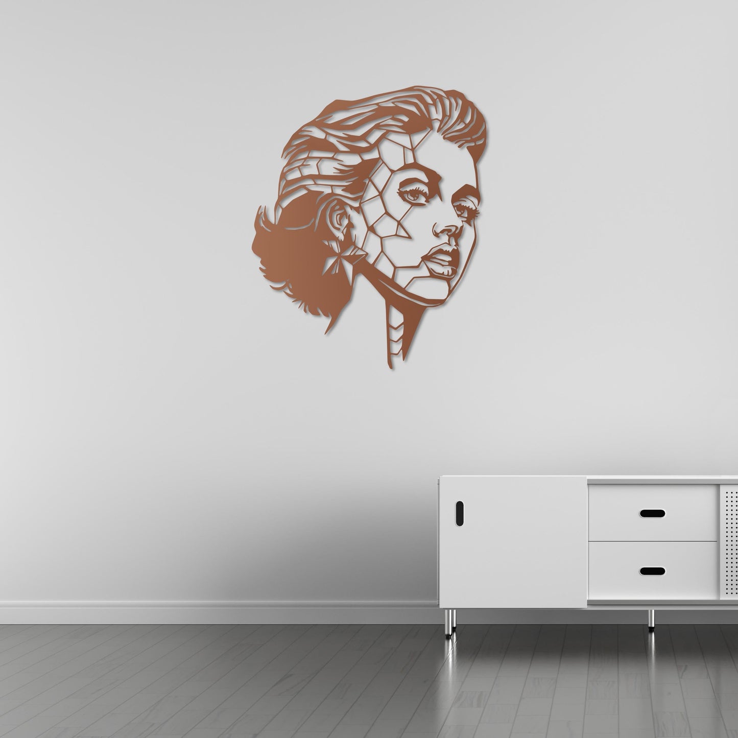 Fragments of Grace Metal Wall Decor | Abstract Modern Art Sculpture