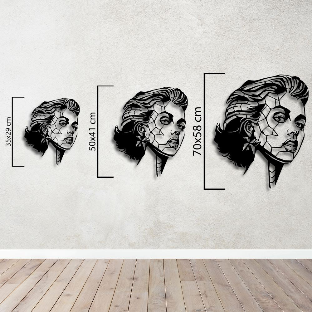 Fragments of Grace Metal Wall Decor | Abstract Modern Art Sculpture