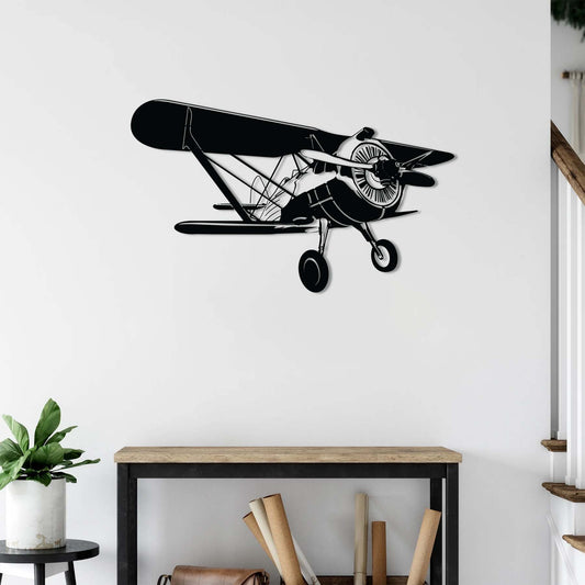"Engine of Time" – Vintage Radial Aircraft Metal Wall Sculpture