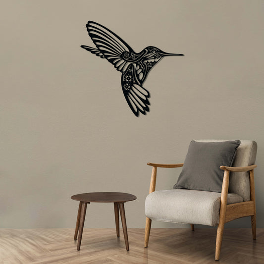 Rise Above | Symbolic Bird Wings Metal Wall Decor