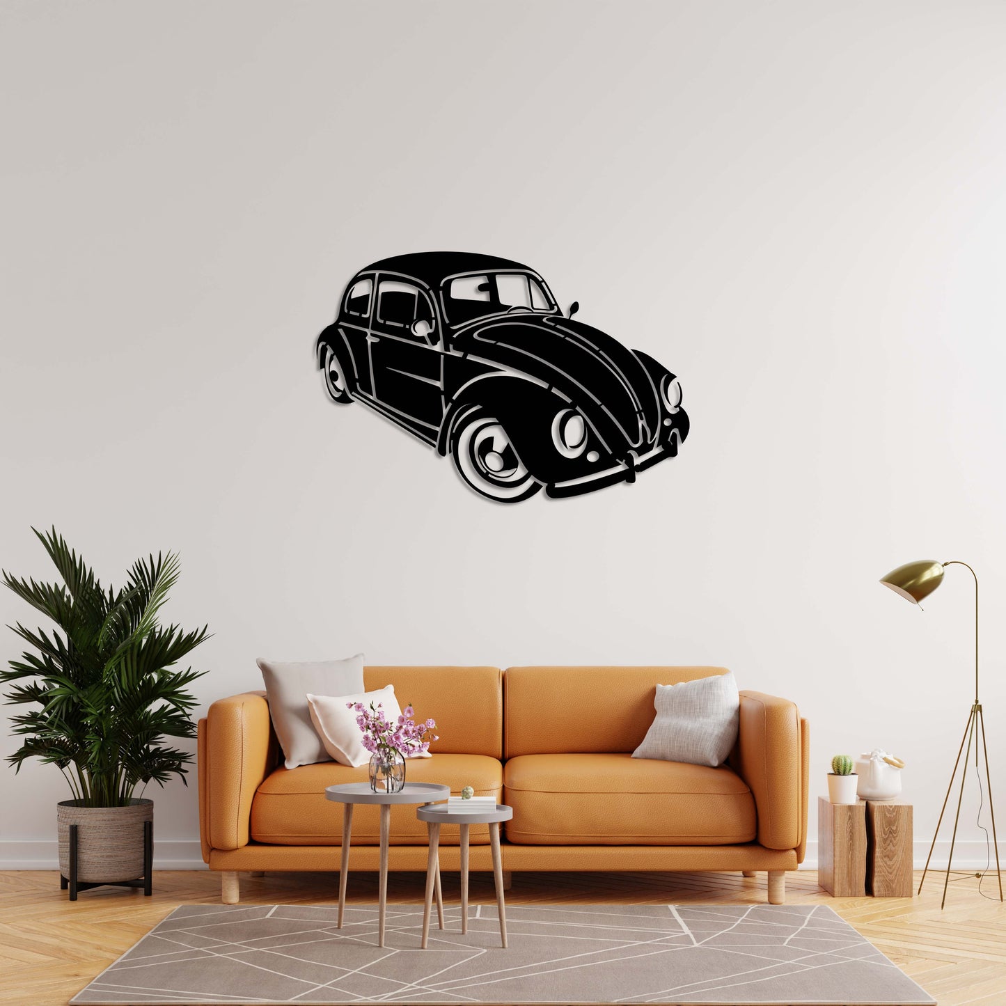 Volkswagen Beetle | Timeless Joy in Retro Metal Wall Art