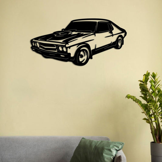 Vintage American classic car metal wall art decor for garages