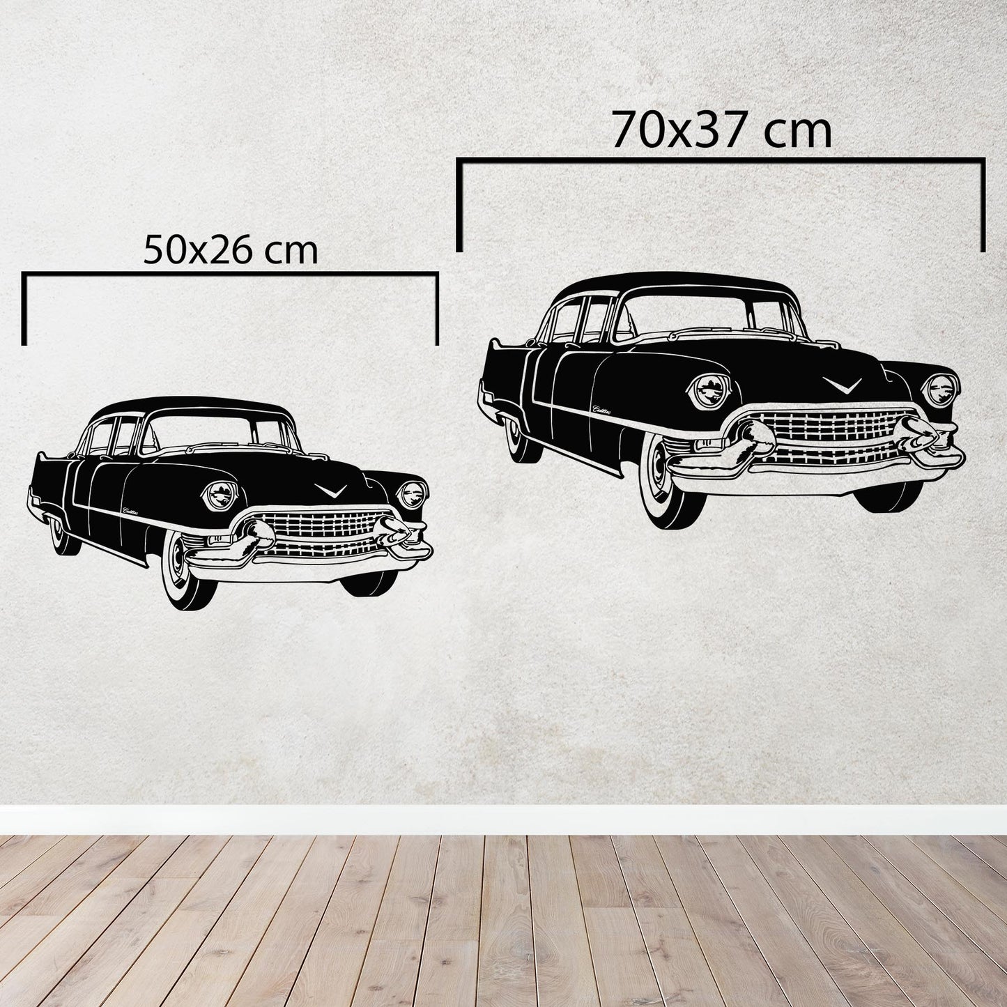 Elegance on Wheels: Classic Cadillac Metal Wall Art