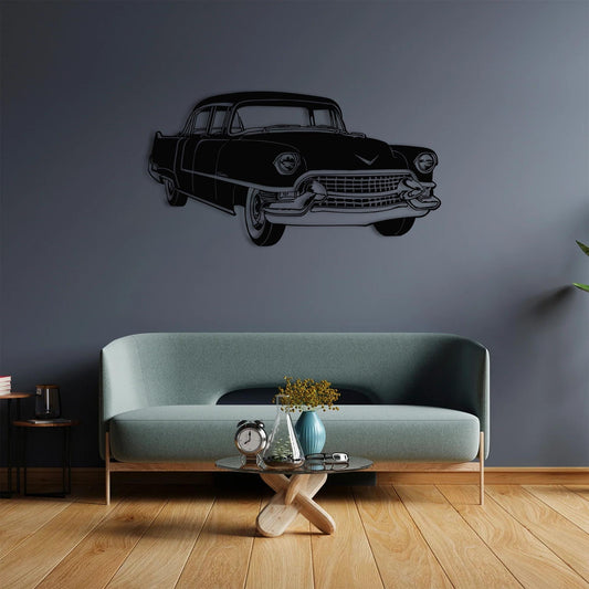 Elegance on Wheels: Classic Cadillac Metal Wall Art