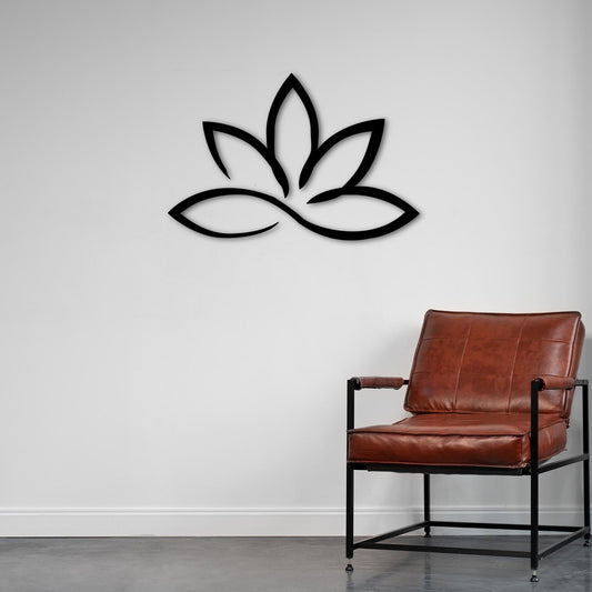 Serenity Blooms – Lotus Metal Wall Art