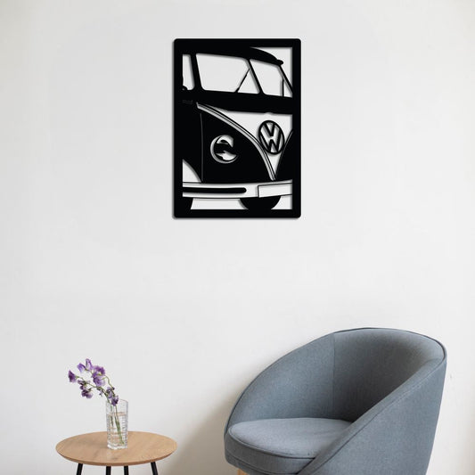 Wanderlust Vibes | Retro Travel-Inspired Metal Wall Sculpture